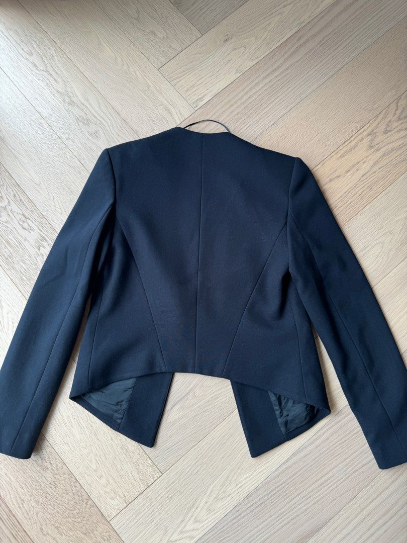 Topshop cropped sale blazer