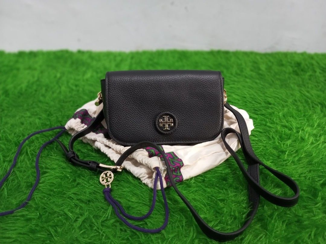 Tory burch shop whipstitch logo tote