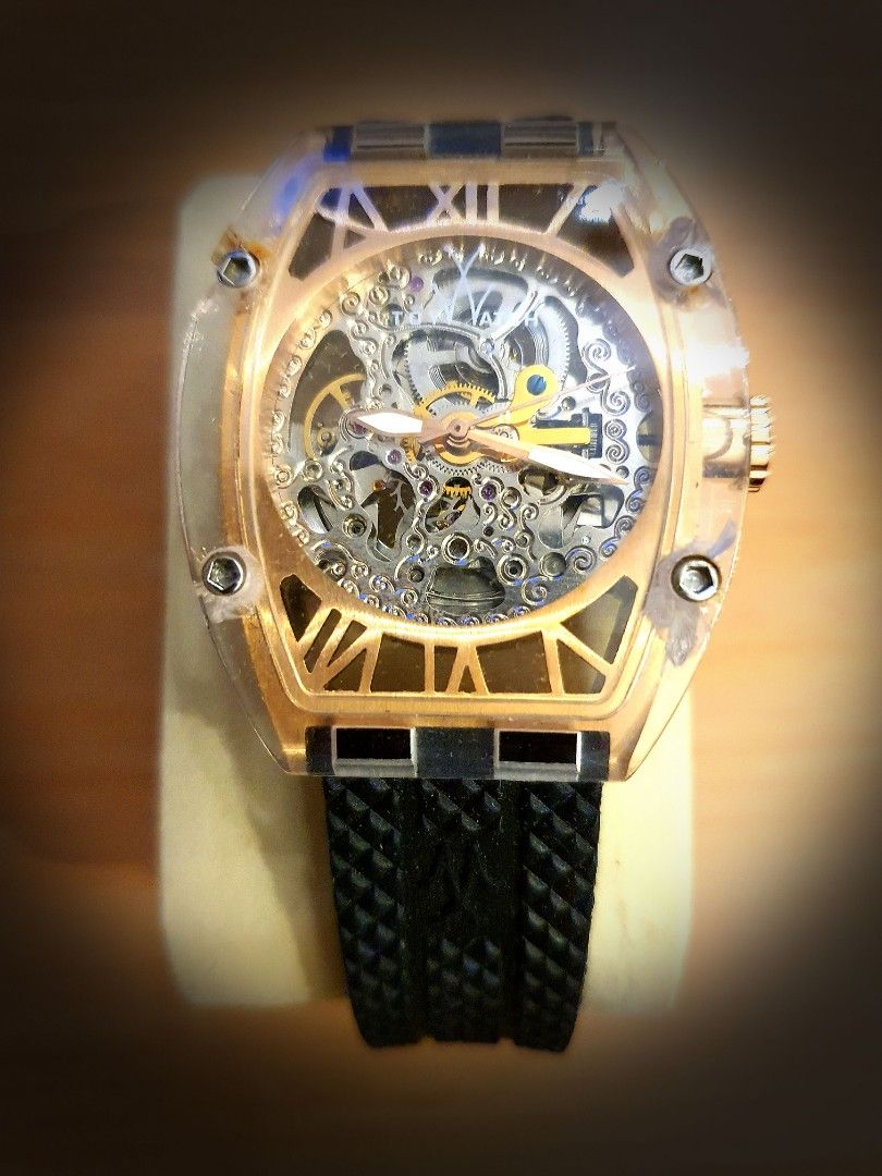 Toy skeleton watch