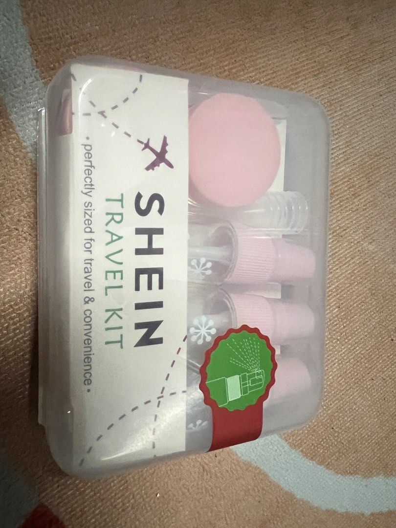 Travel kit containers, Beauty & Personal Care, Face, Face Care on Carousell