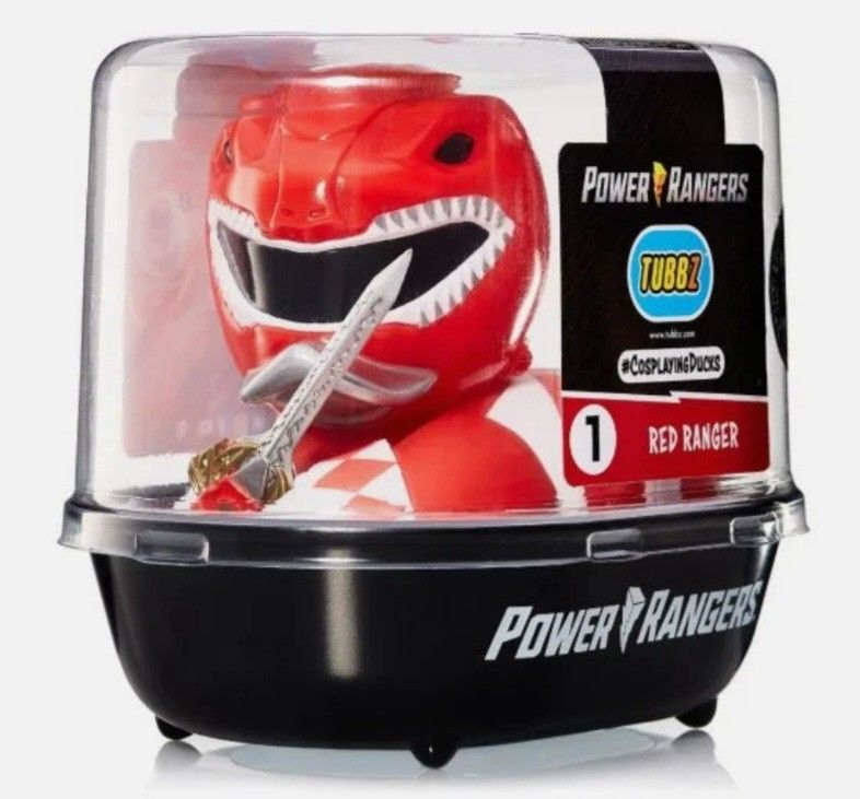 TUBBZ limited edition Power Rangers Collectible Ducks, Hobbies & Toys ...