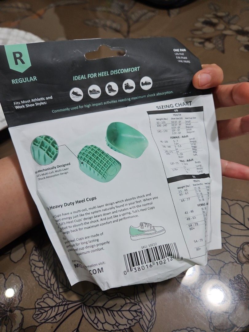 Tuli's Heavy Duty Heel Cups (Category: Other Sports Equipment and Supplies) located in Paranaque City. Submitted by icabelulia (Listing ID 1263988110, Image 2). Description: i have 3pcs.