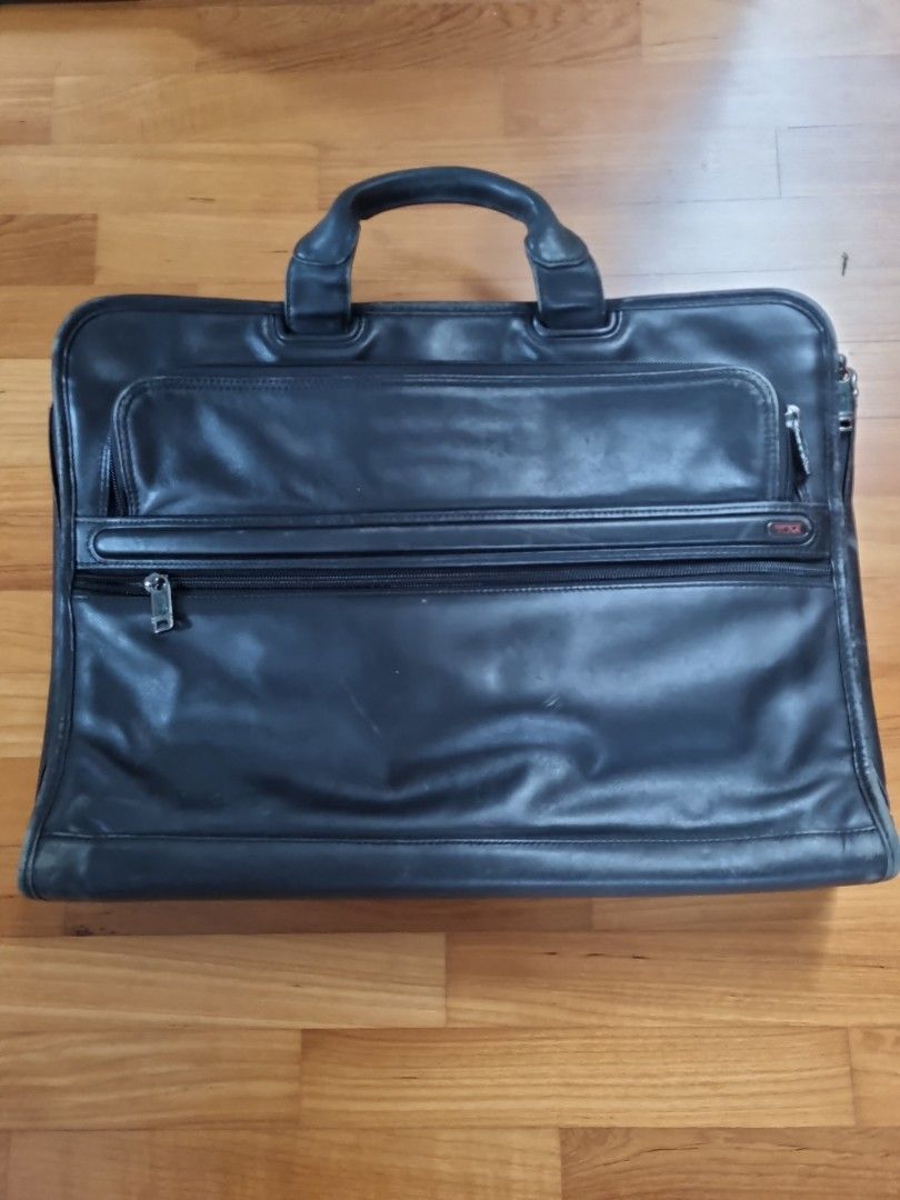 Tumi briefcase leather nappa soft laptop lap top computer bag