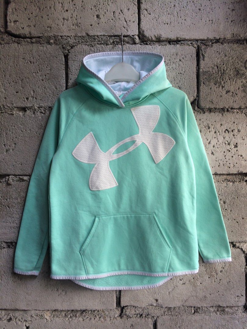 Mint green under armour hoodie outlet