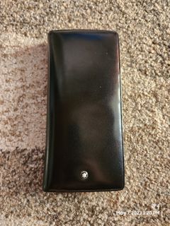 Used Original Vintage Montblanc Meistertuck Wallet 14cc with zipped Pocket