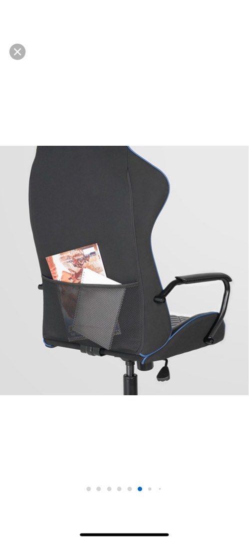 UTESPELARE Gaming chair, Bomstad black - IKEA