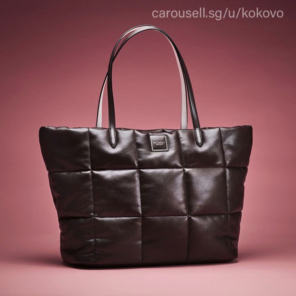 Victoria secret quilted duffle bag cheap