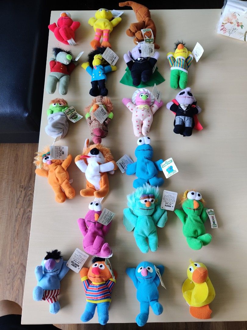 Sesame street clearance mcdonalds toys