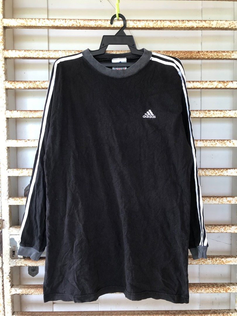 Adidas authentic stripe long sleeve jersey hot sale