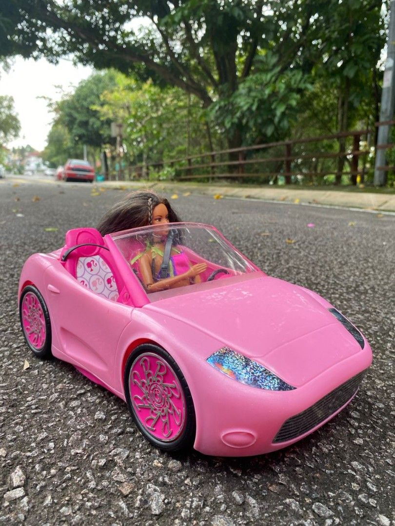 Barbie sports car hot sale