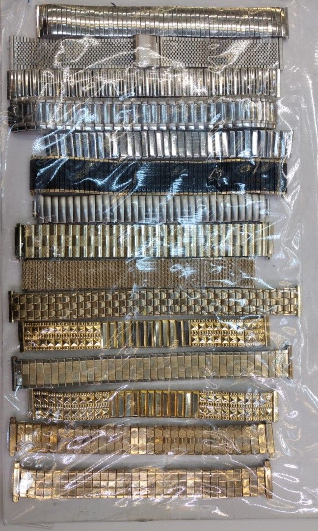 Vintage Speidel U.S.A Premium Elastic Watch Band Each Pc. Carousell