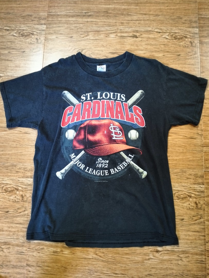 St Louis Cardinals XL Retro Logo Shirt Tee EUC 海外 即決-