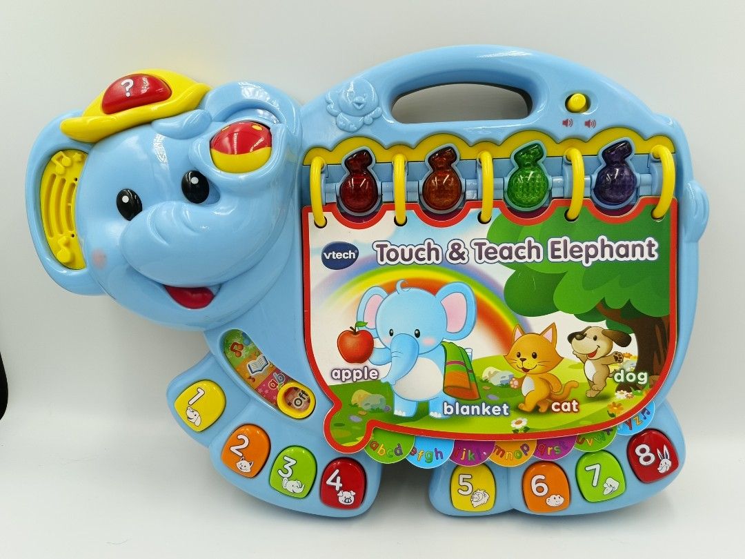 Vtech Toys VTech Touch And Teach Elephant Book New | #1888190541
