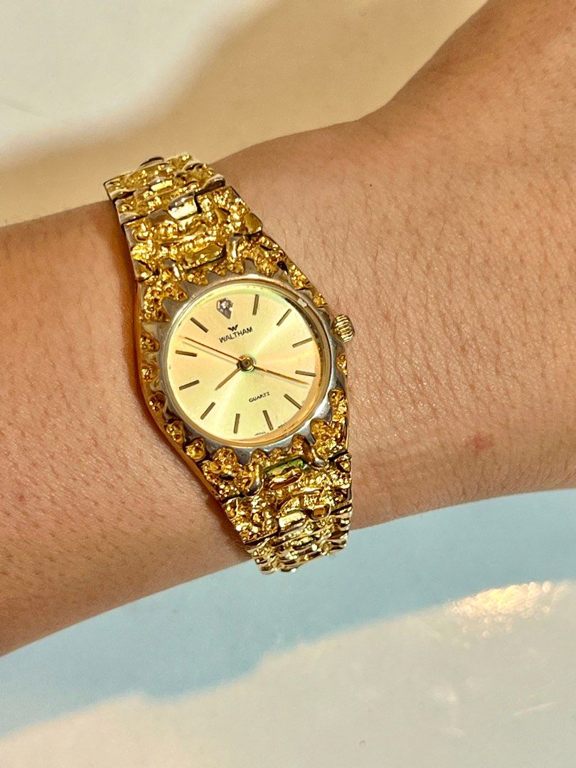 Waltham gold nugget best sale watch