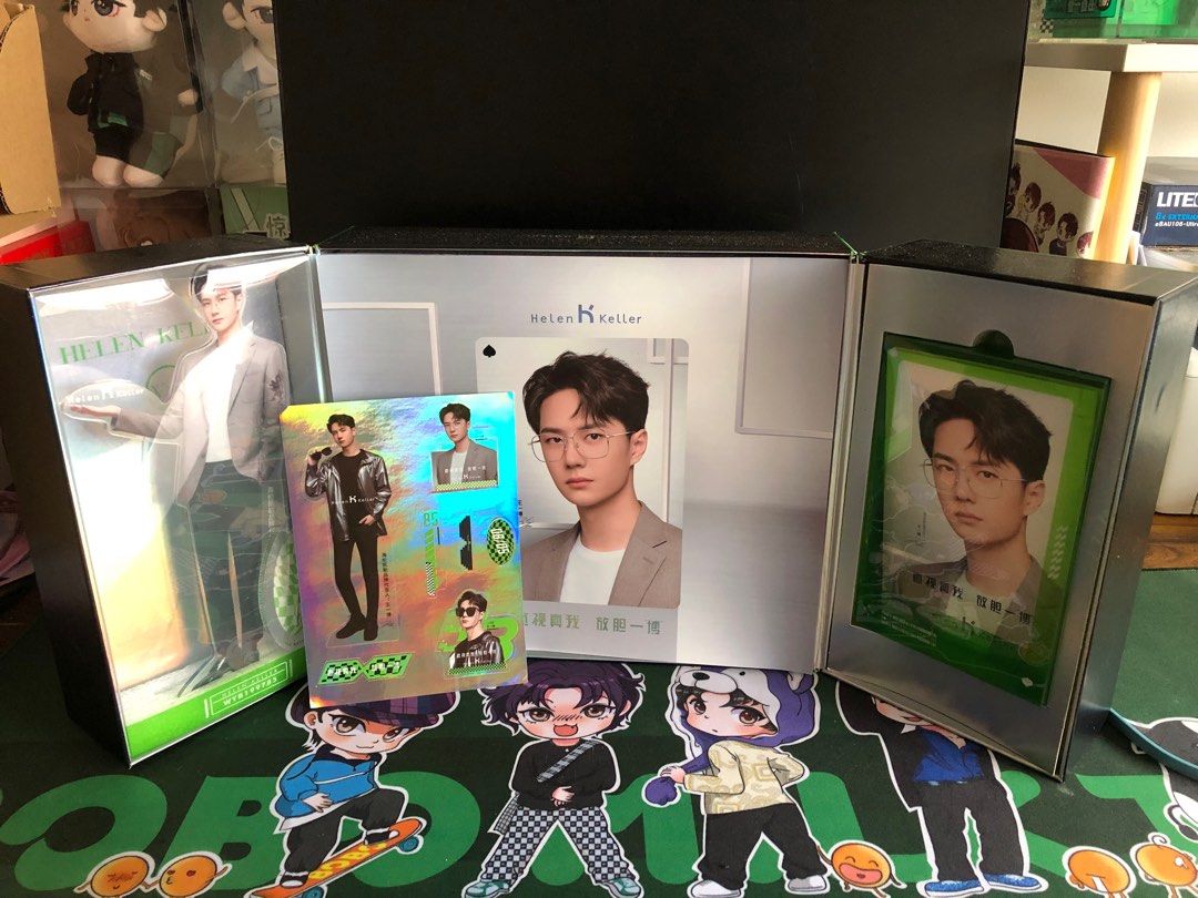 Wang Yibo 王一博 Helen Keller 海伦凯勒 gift box set (postcards