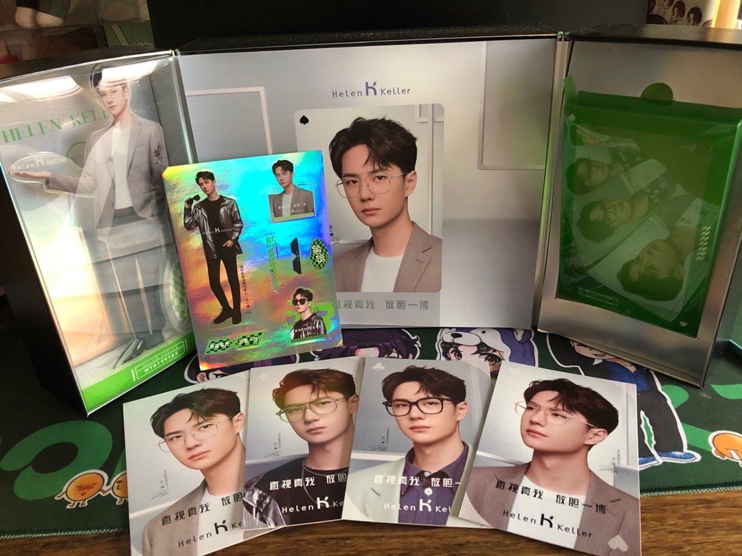 Wang Yibo 王一博 Helen Keller 海伦凯勒 gift box set (postcards