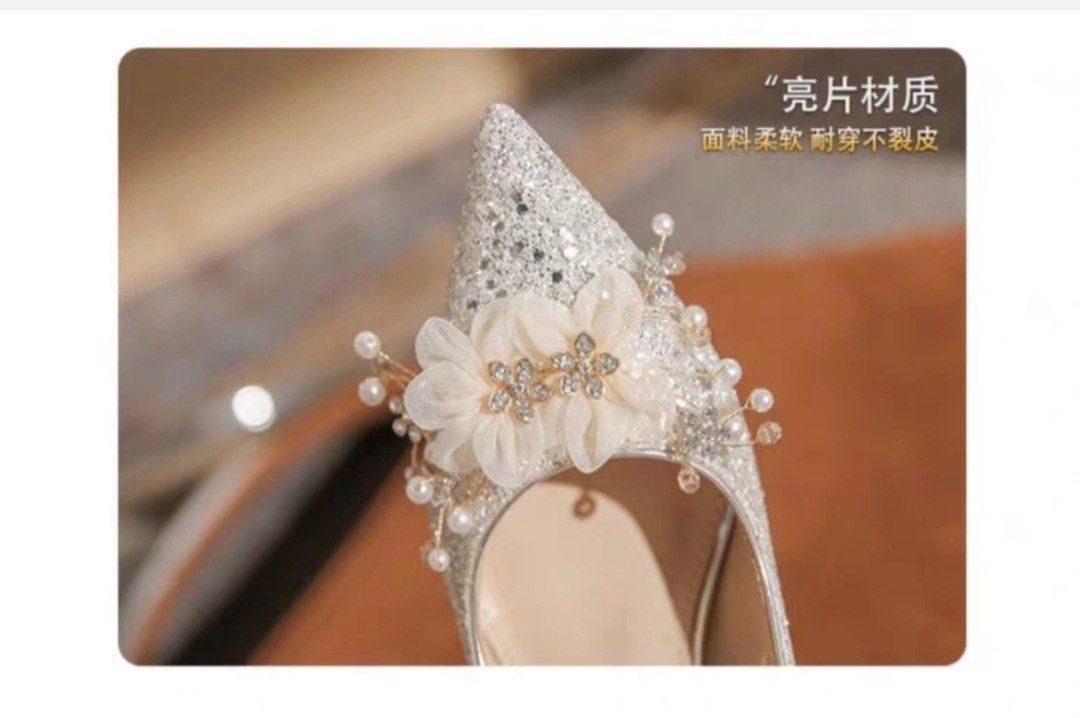 Wedding Shoes like new Women s Fashion Footwear Heels on