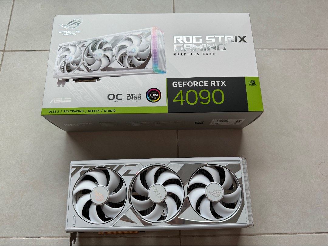 ASUS ROG Strix GeForce RTX 4090 White OC Edition 24GB