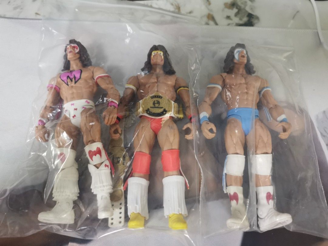 Wwe mattel basic (Category: Toy Figures) located in Singapore. Submitted by That_The_Bottom_Line (Listing ID 1263937201, Image 3). Description: wwe mattel basic Ultimate Warrior..