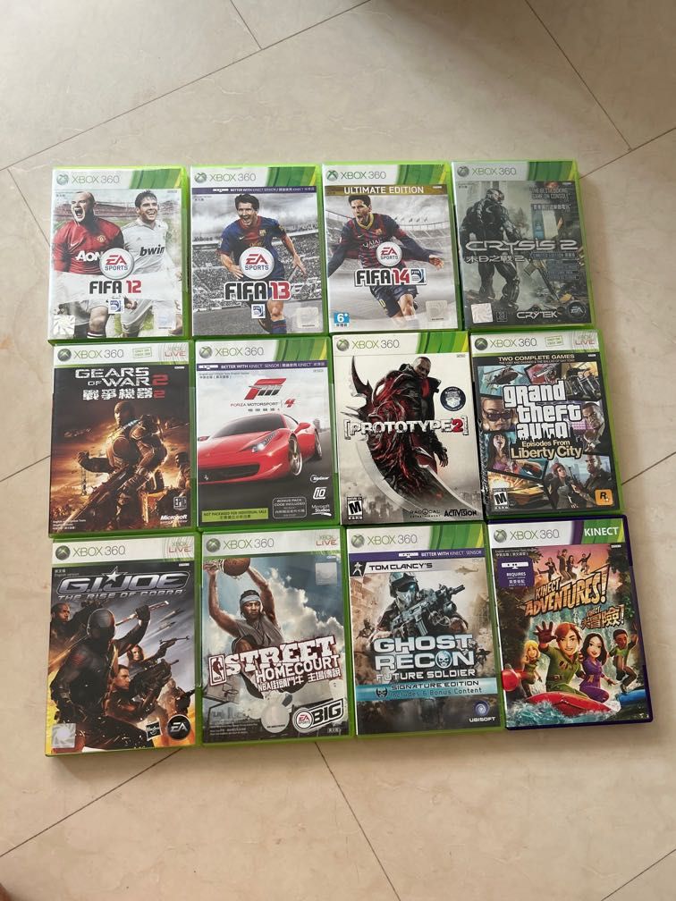 Xbox 360 games under best sale $5