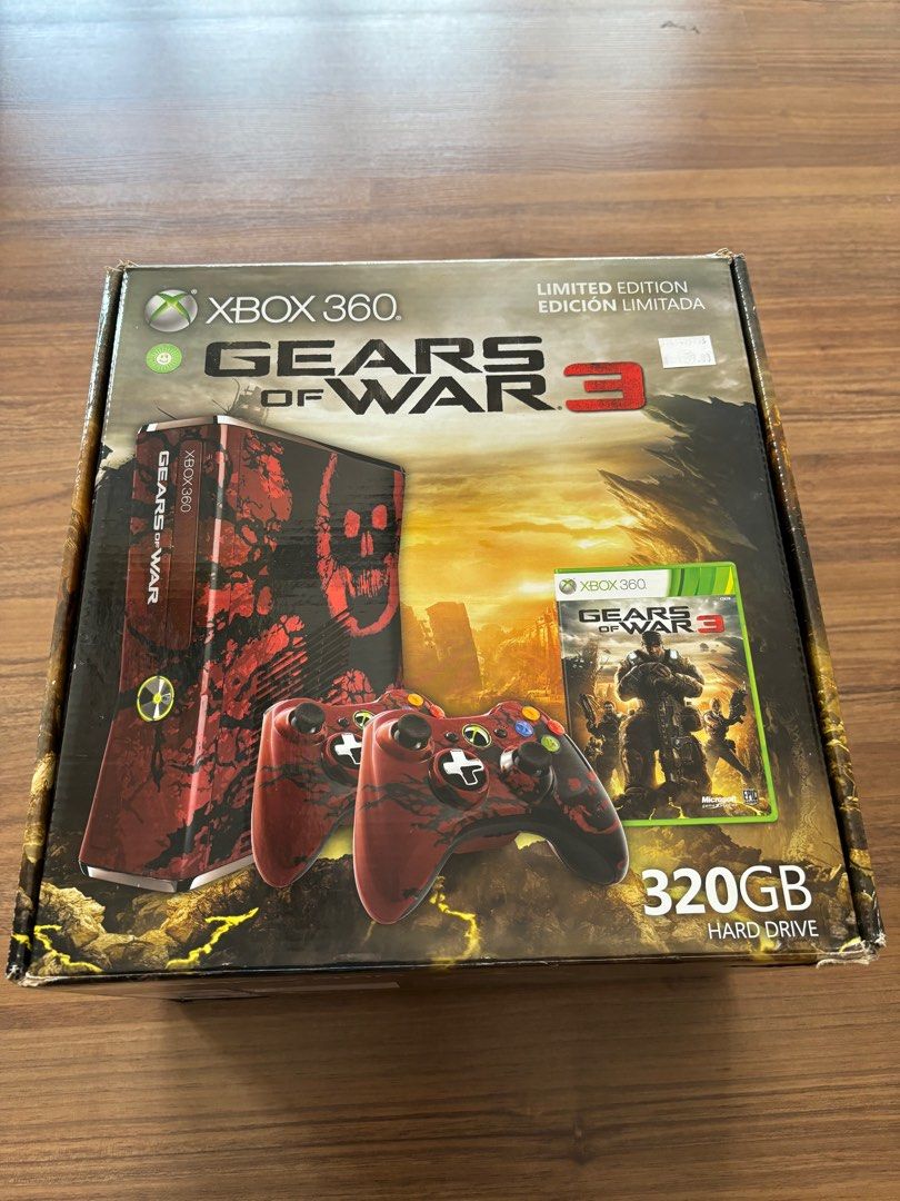 Xbox 360 Limited Edition Gears of War 3 (JTAG), Video Gaming, Video