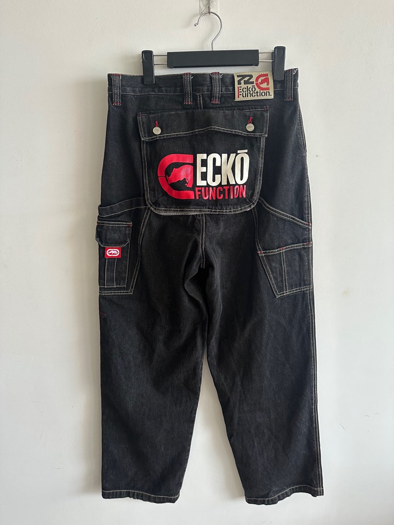 Y2K Ecko Untld Hip Hop Baggy jean Men s Fashion Bottoms Jeans