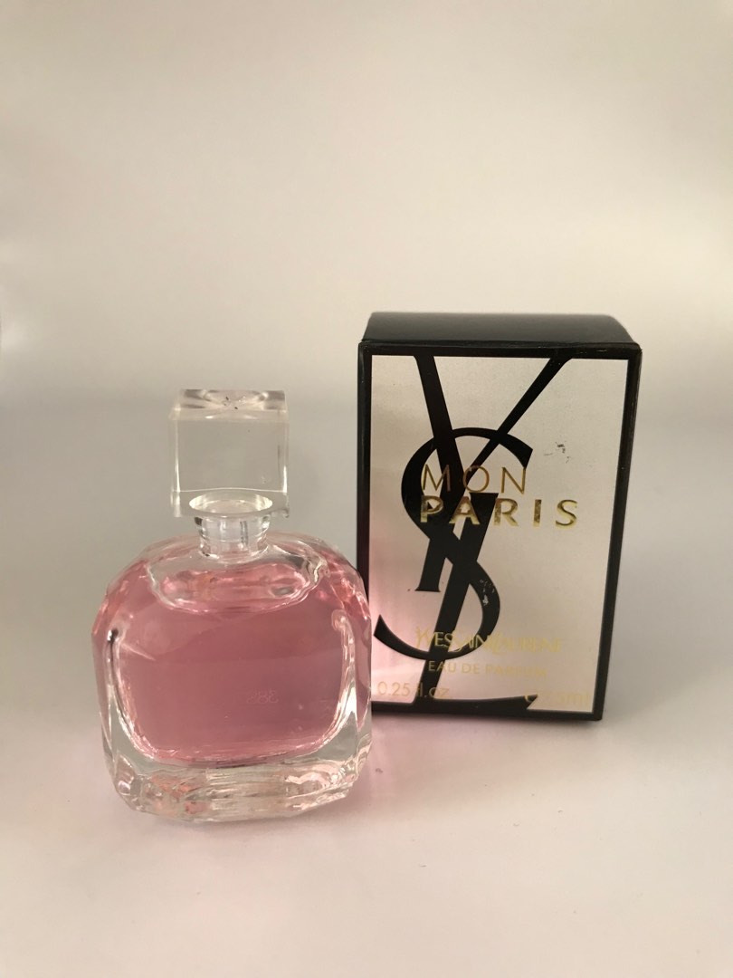 YSL Mon Paris EDP 小香水7.5ml, 美妝保養, 香體噴霧在旋轉拍賣