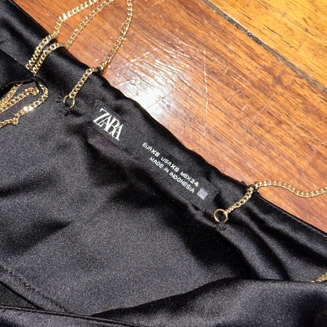 Zara silk mini dress, Women's Fashion, Dresses & Sets, Dresses on Carousell