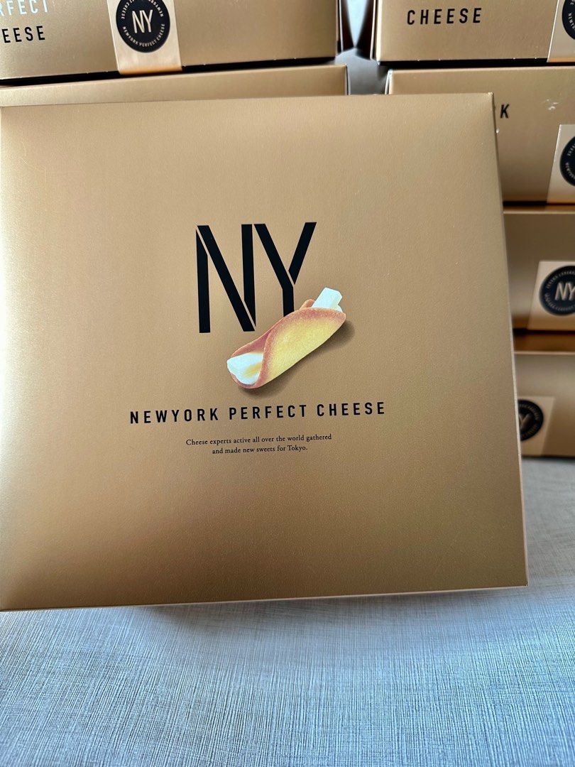 剛落機⭐️日本🇯🇵12件New York Perfect Cheese 🎁送原裝金色紙袋，到