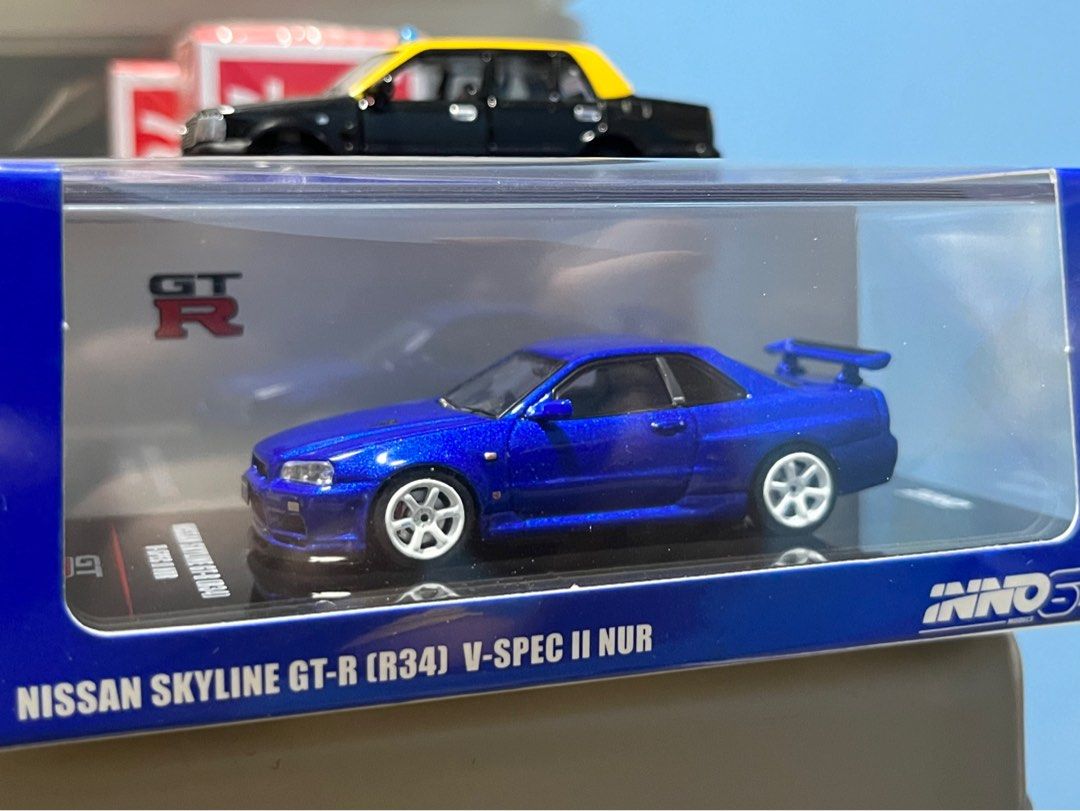 1/64 Inno64 Nissan Skyline R34 GTR, Hobbies & Toys, Toys & Games on ...
