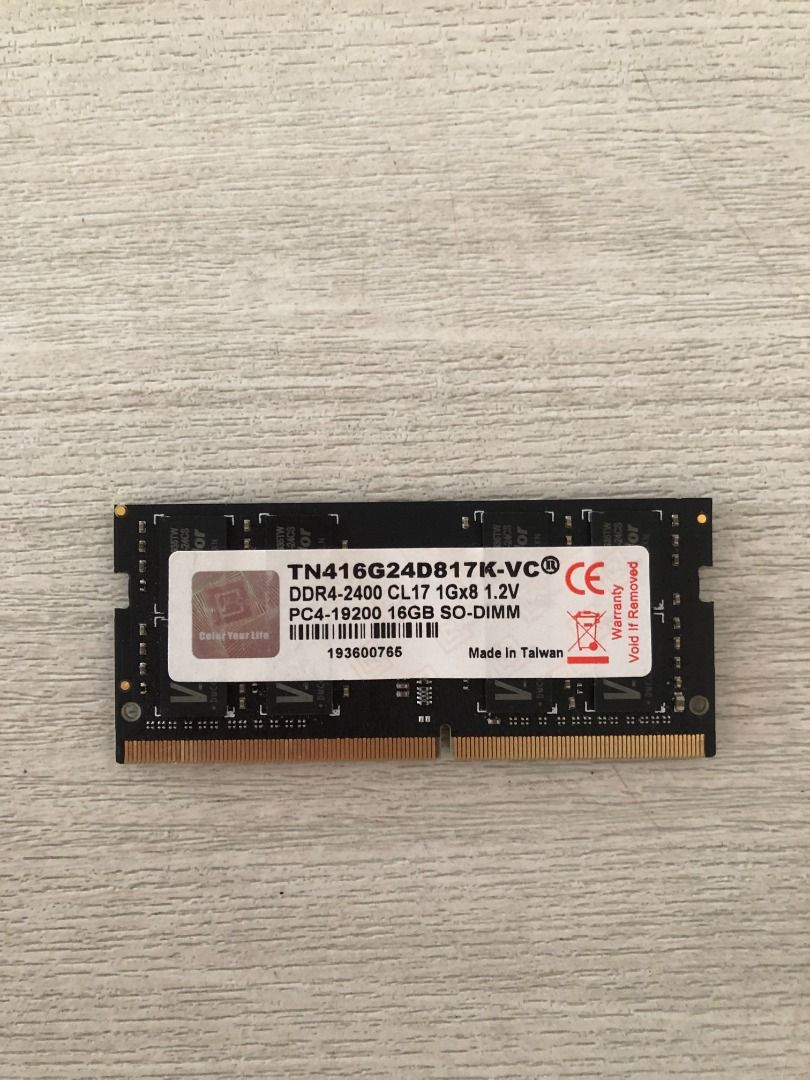 16GB DDR4 2400Mhz SO DIMM Memory RAM x 2 Set Computers Tech