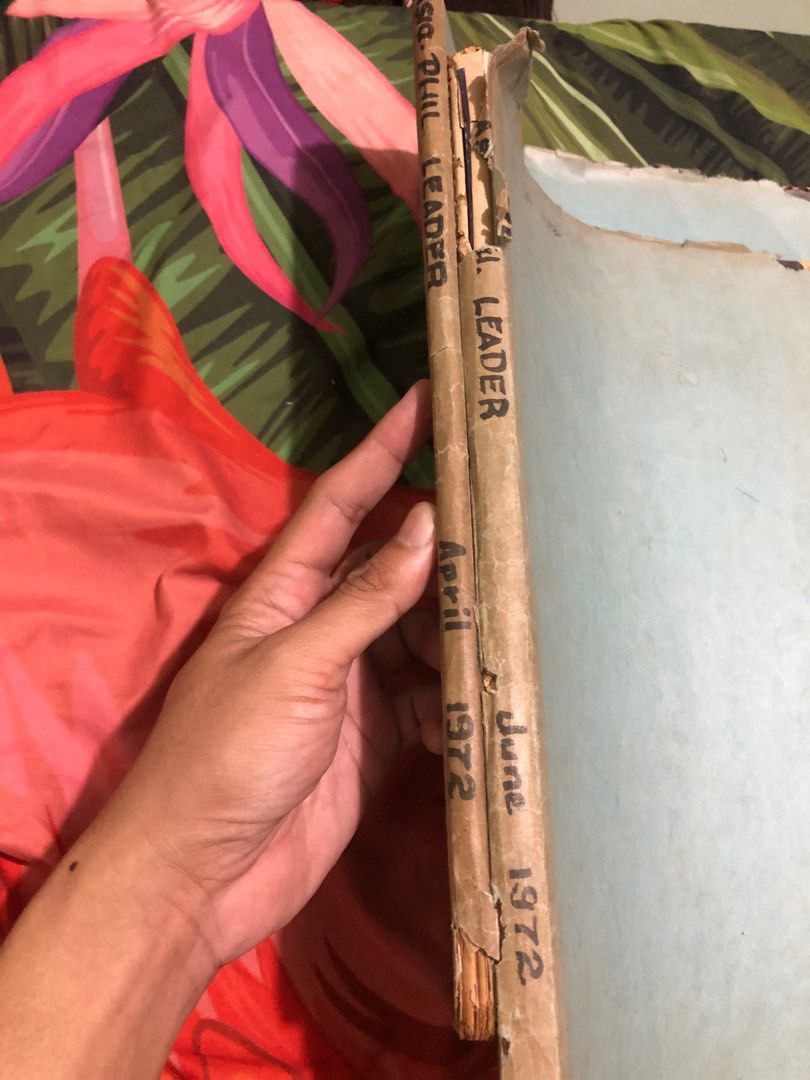 1972 leader compiled magazines (Category: Magazines) located in Quezon City. Submitted by markgolveo (Listing ID 1264248537, Image 3). Description: 1972 leader compiled magazines Old local ph magazines from the past Has signs of heavy wears and page wear.