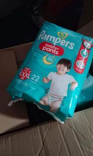 1 box Pampers Toddler Pants XXXL