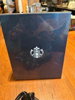 2024 Starbucks Traditions Rose Gold Planner Organizer with Pen Thumbnail.