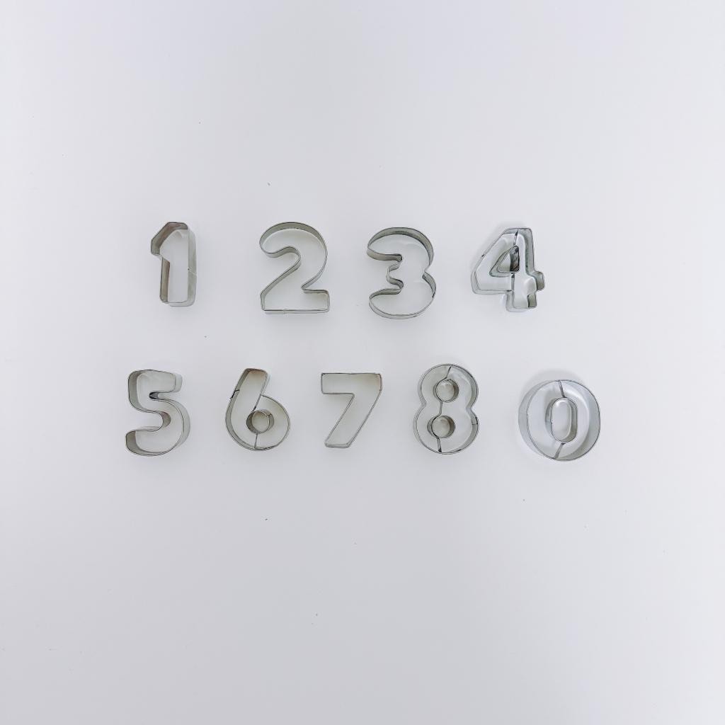 3D number cutter, Furniture & Home Living, Kitchenware & Tableware ...