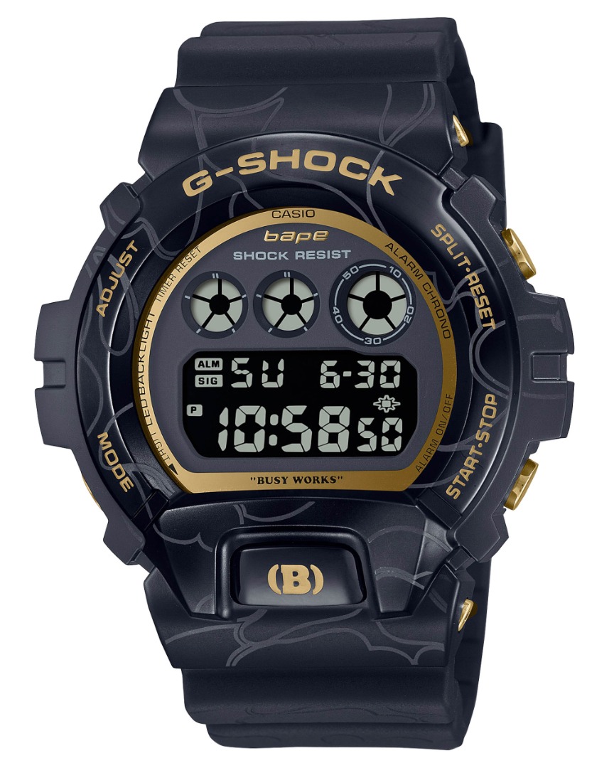 預訂佐敦門市全新Casio 最新推出New G-Shock GM-6900BAPE-1 GM