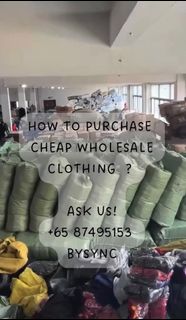 Cheap clothing suppliers sales
