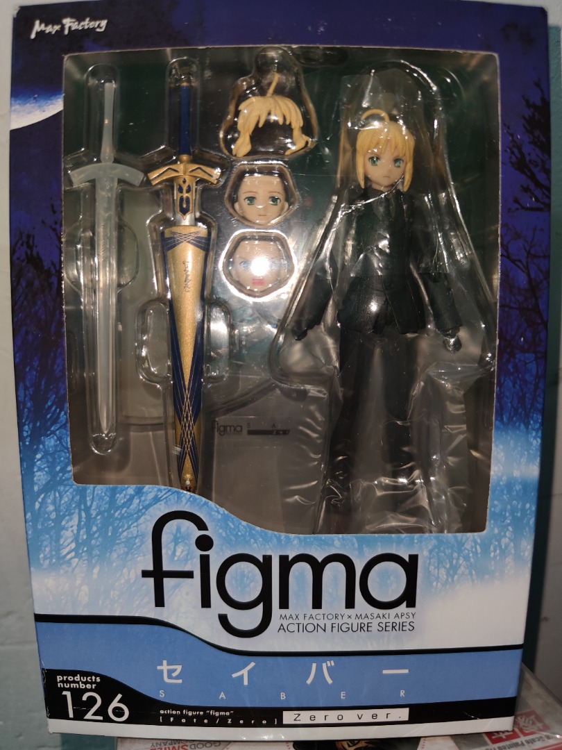 日版 Figma Fate / Zero Saber , 興趣及遊戲, 玩具 & 遊戲類 - Carousell