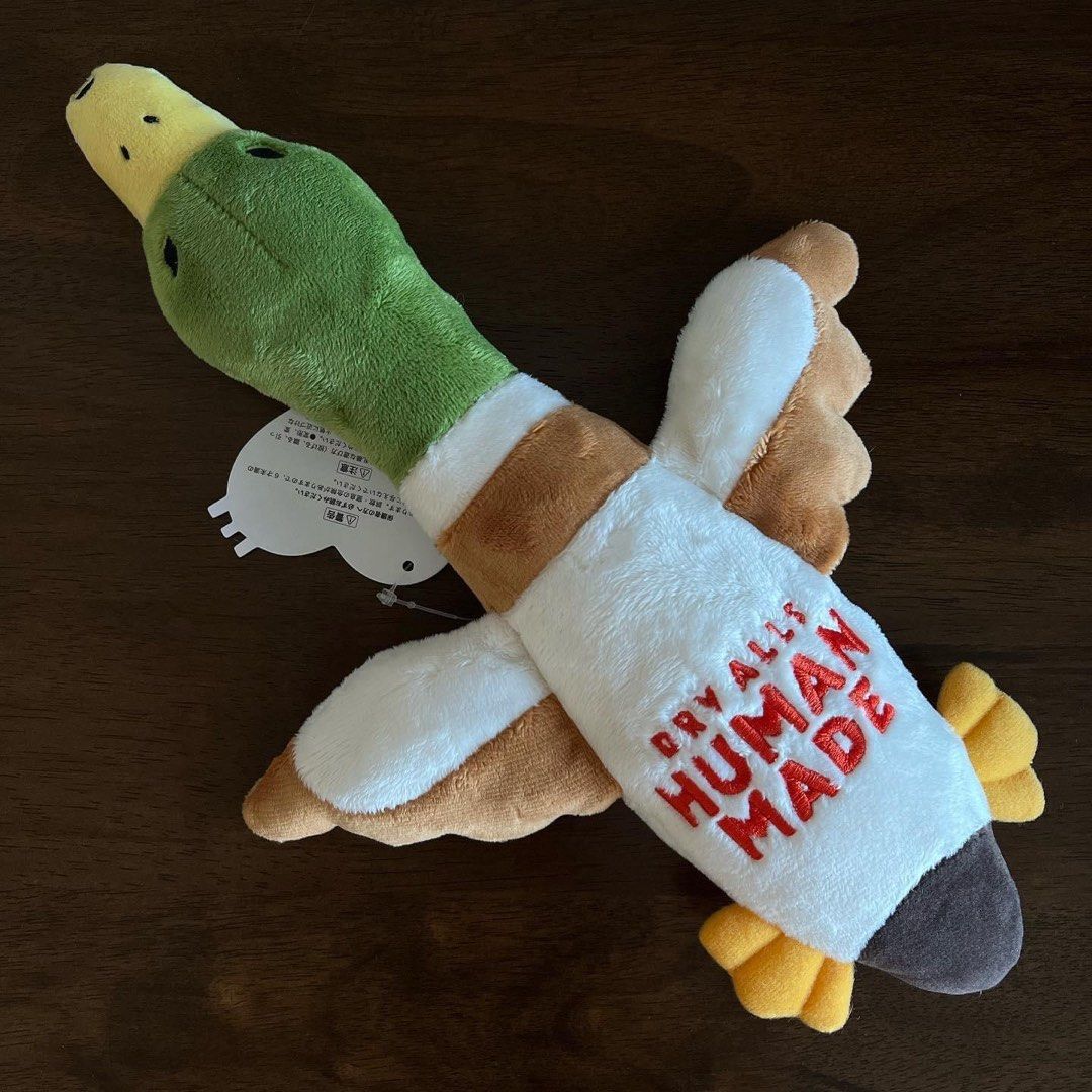 日本Human Made Duck Plush Doll 鴨鴨仔毛公仔玩具收藏, 興趣及遊戲 