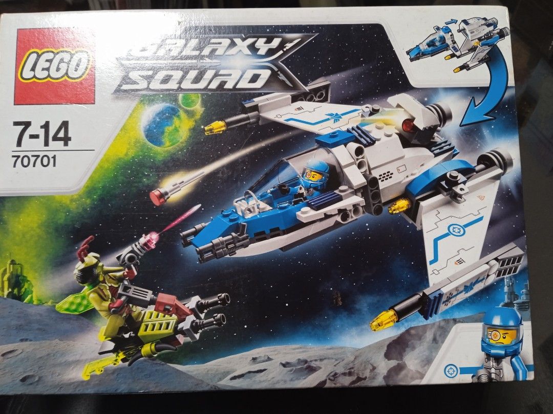 全新Lego 70701 Galaxy Squad Swarm Interceptor, 興趣及遊戲, 玩具