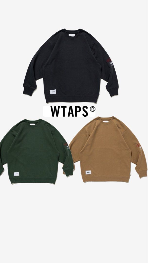 日本預訂] WTAPS ALL 01 / SWEATER / COTTON.PROTECT, 男裝, 上身及