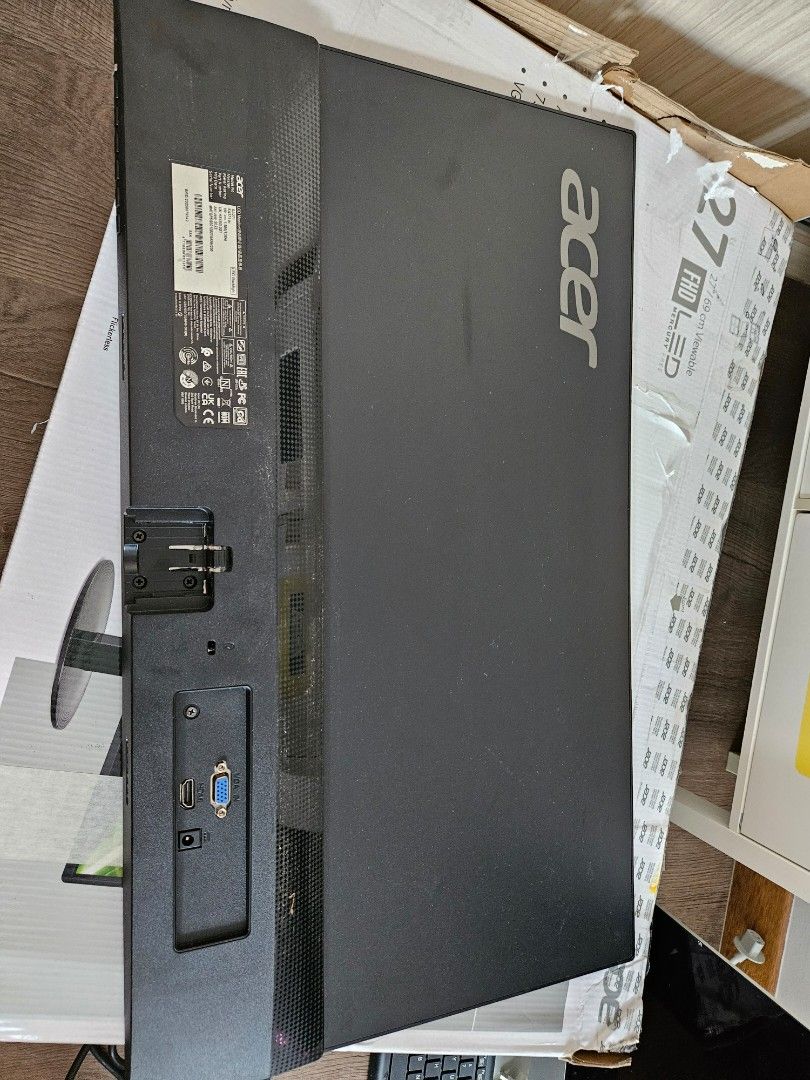 Acer SA1 Series PC Monitor 27 Inches, Computers & Tech, Parts