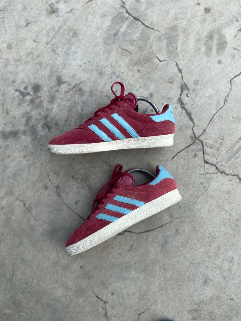 Aston villa adidas gazelle trainers outlet