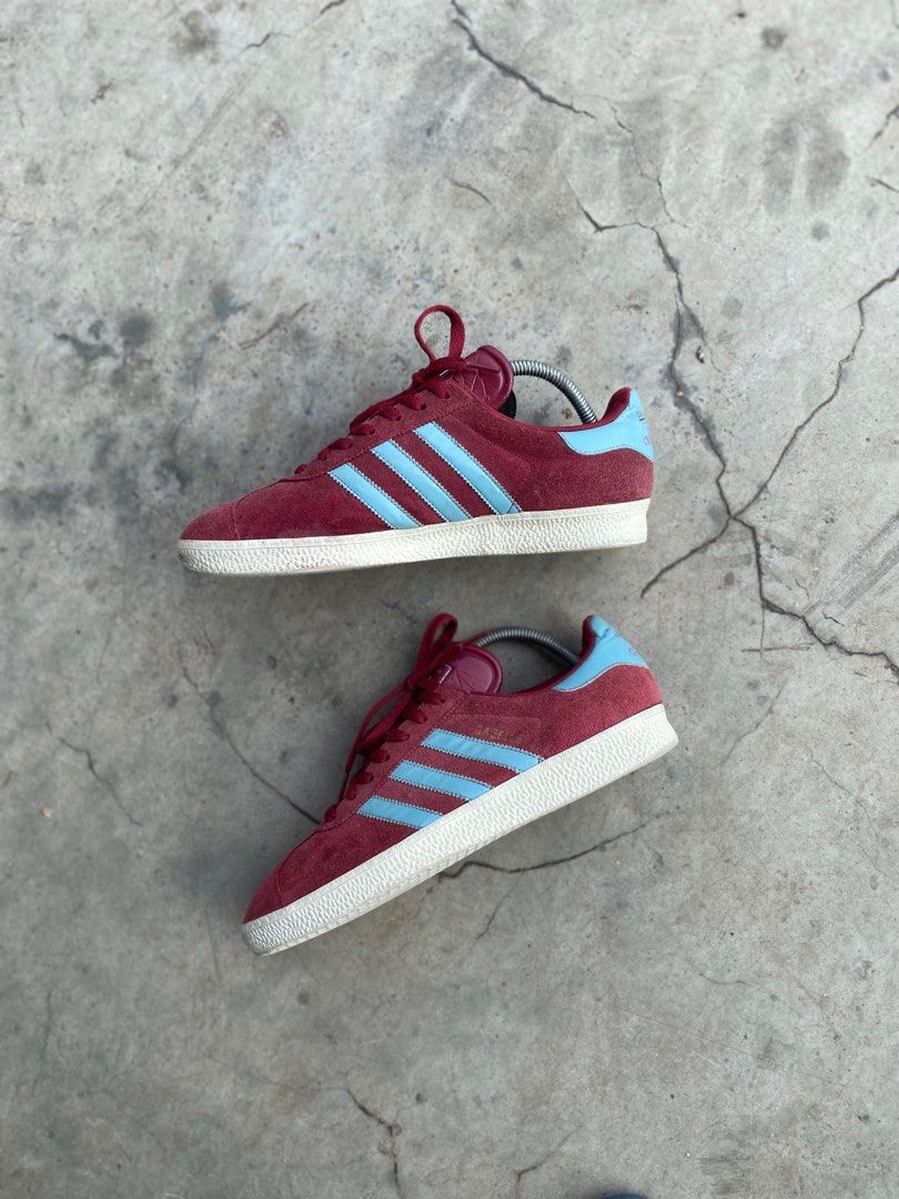 West ham adidas gazelle trainers clearance