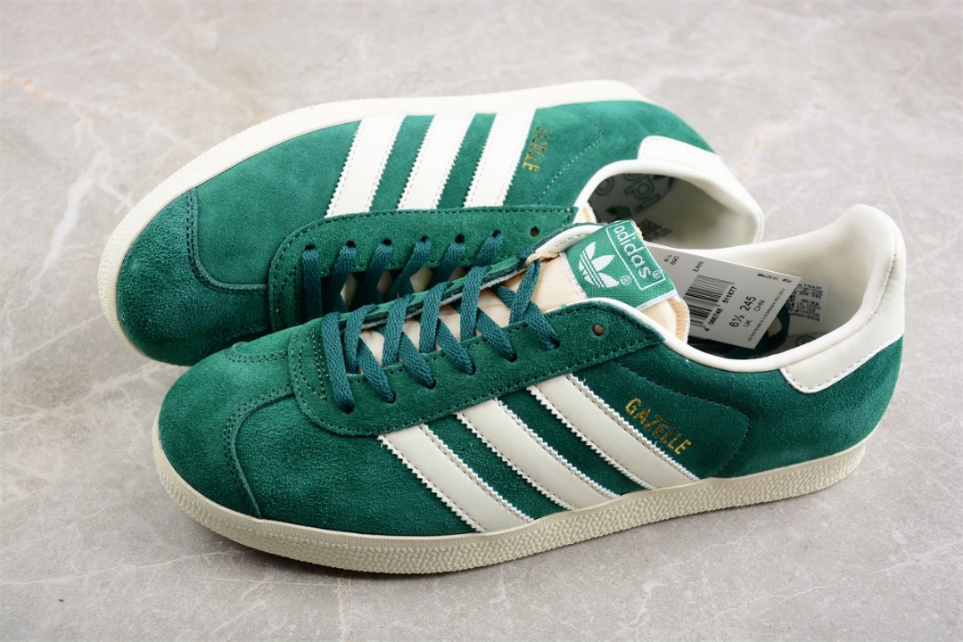 adidas gazelle silver green womens  Adidas Gazelle Faded Archive (GY7338)