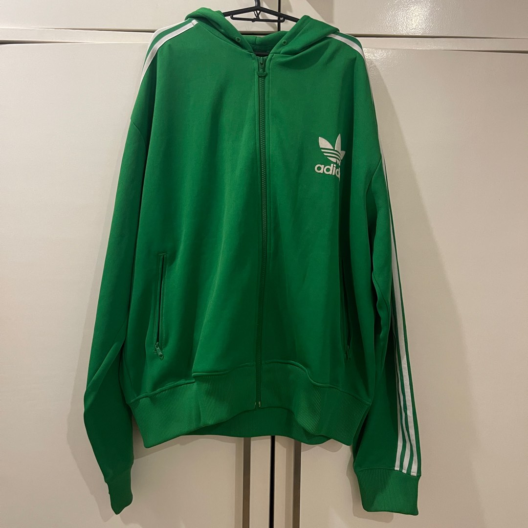 Adidas Green Jacket, Men's Fashion, Coats, Jackets and Outerwear on