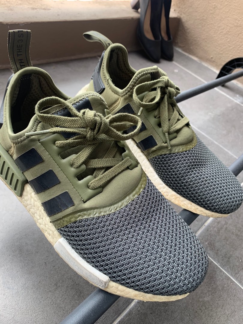 Adidas nmd olive green uk cheap