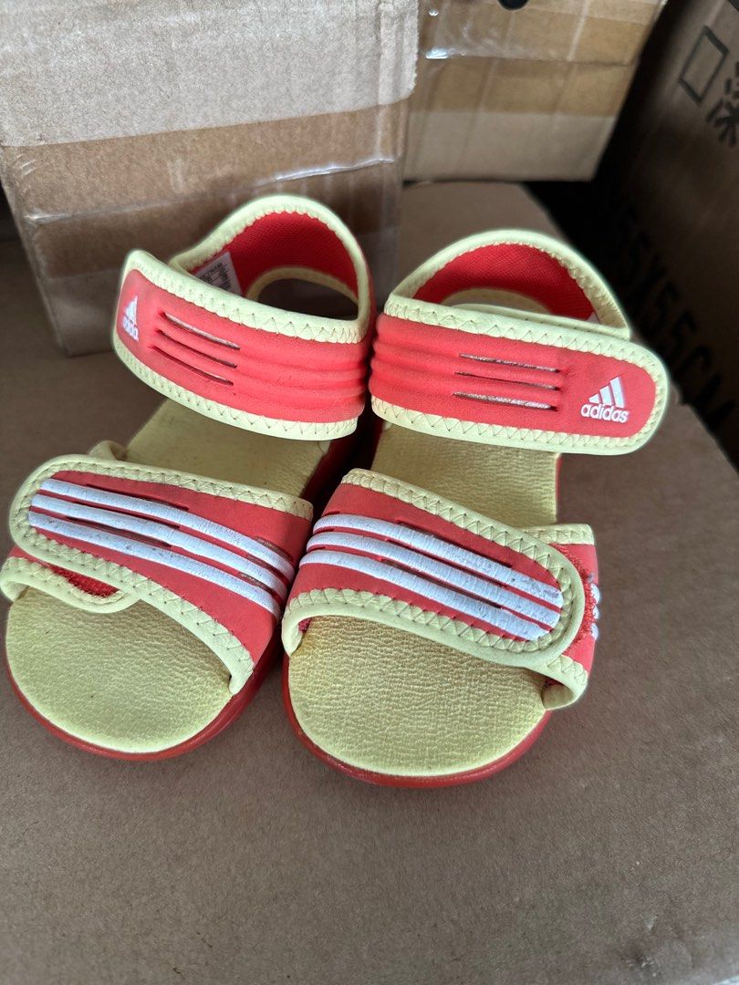 Adidas Sandal Baby Babies Kids Babies Kids Fashion on Carousell