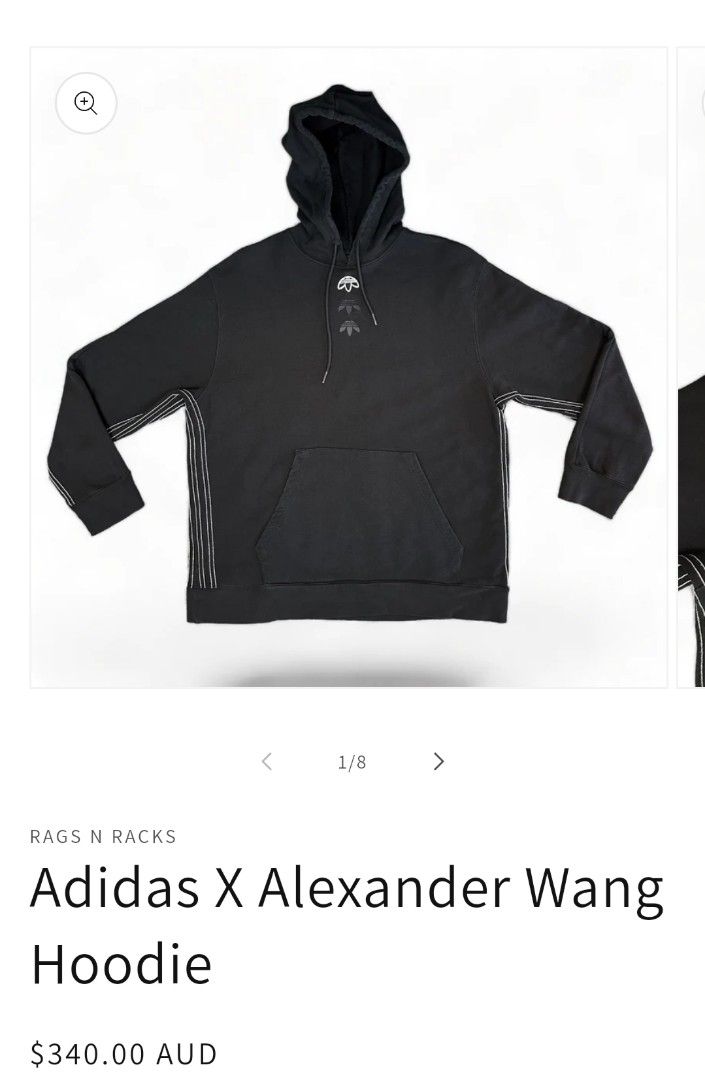 Adidas alexander wang sales sweatshirt