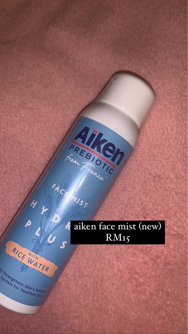 Aiken Face Mist, Beauty & Personal Care, Face, Face Care on Carousell